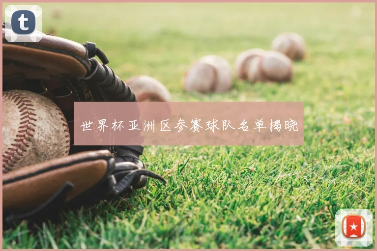 世界杯亚洲区参赛球队名单揭晓